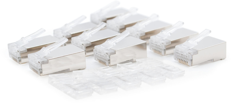Nanocable - Ficha de Red NanoCable RJ45 8 FIOS FTP CAT.6 (Pack 10)