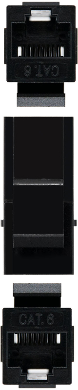 Picture of Picture of Empalme RJ45 Cat.6 UTP para panel de parcheo o roseta