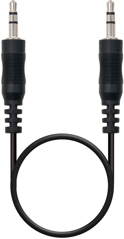 Picture of Picture of Cable de Audio NanoCable 3.5/M-3.5/M 1.5 M