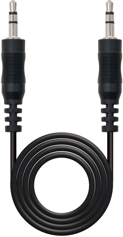 Picture of Picture of Cable de Audio NanoCable 3.5/M-3.5/M 3 M