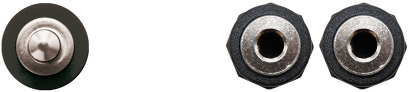 Picture of Picture of Cable de Divisão Audio NanoCable Jack 3,5/M - 2x Jack 3,5/F 15 CM Negro