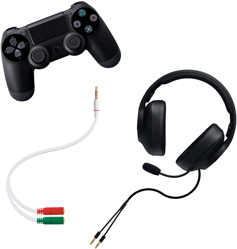 Picture of Picture of Cable de Divisão Audio NanoCable Jack 3,5/M 4 PINOS - 2x Jack 3,5/F 3 PINOS 20 CM Blanco