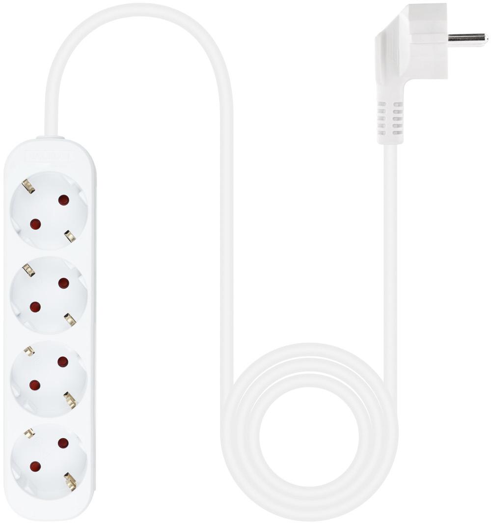 Picture of Picture of Regleta NanoCable 4 Tomas 1.4 M Blanco