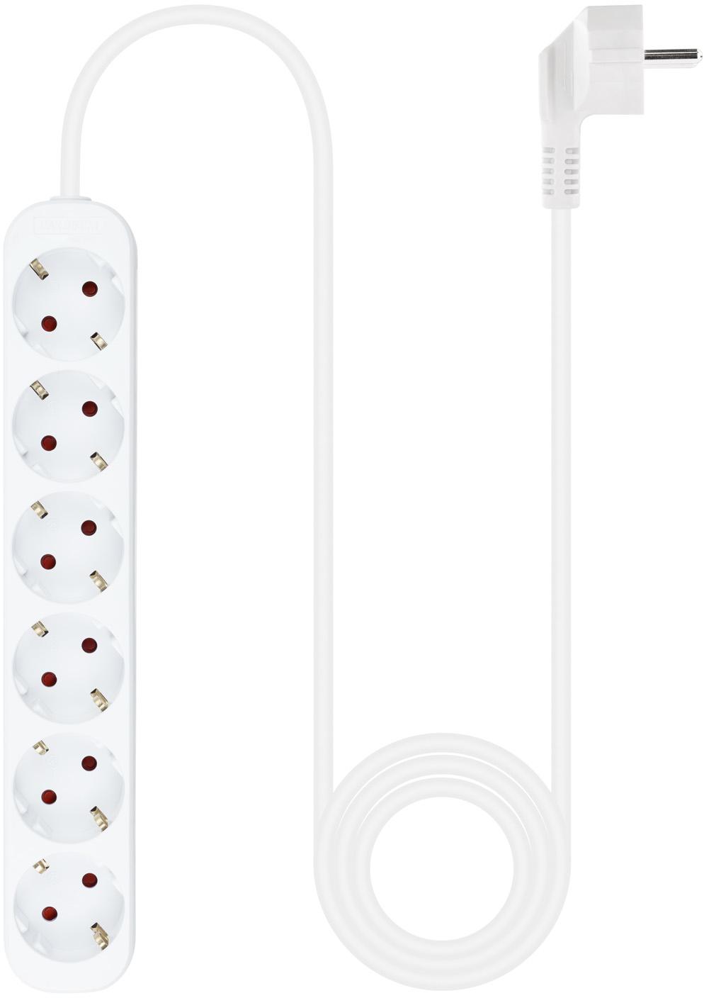 Picture of Picture of Regleta NanoCable 6 Tomas 1.4 M Blanco