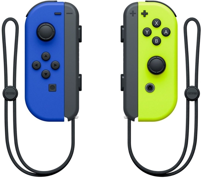Nintendo - Mando Nintendo Joy-Con (set Izq/Der) Azul/Amarillo Neón