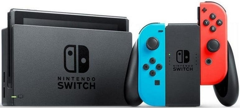Nintendo - Consola Nintendo Switch Azul Neón / Rojo Neón v2