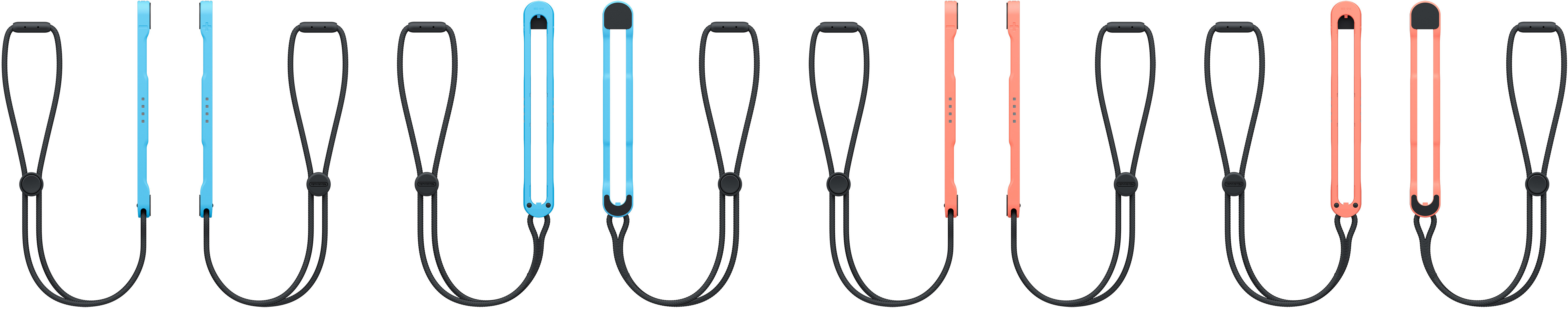 Picture of Picture of Joy-Con Strap (Esq-Dir) Azul Claro/Rojo Claro