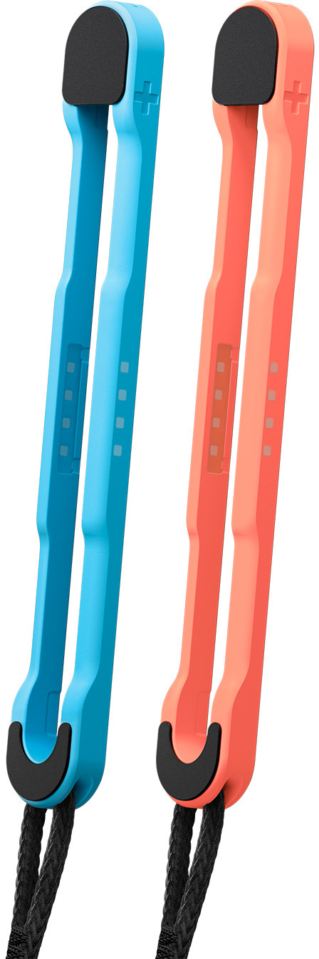 Picture of Picture of Joy-Con Strap (Esq-Dir) Azul Claro/Rojo Claro