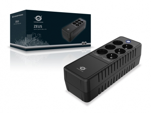 Picture of Picture of UPS Conceptronic ZEUS 650VA 360W Office c/Schuko