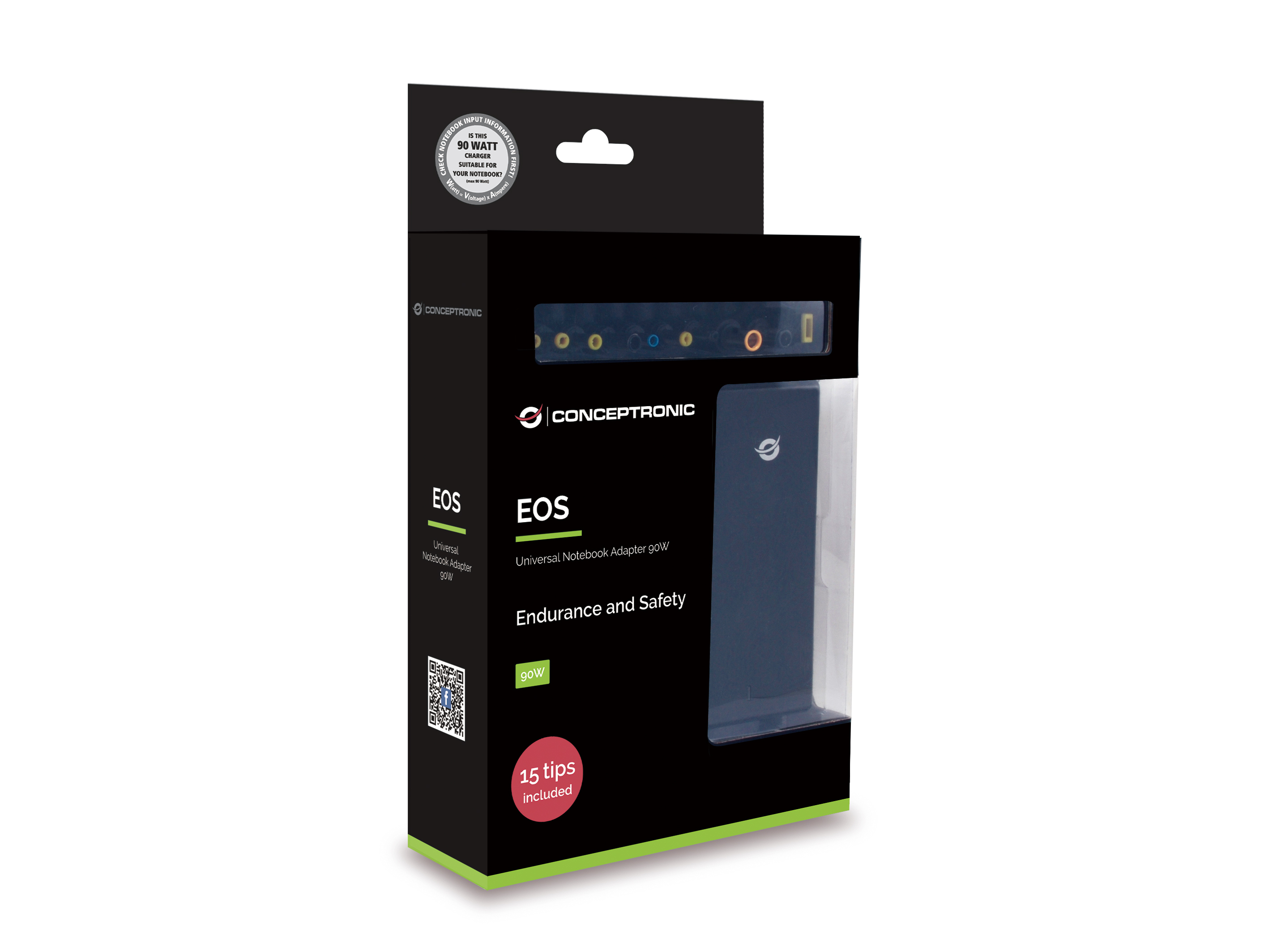 Picture of Picture of Cargador Universal Conceptronic 90W 10 Conectores