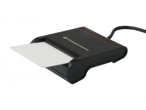 conceptronic - Lector de Tarjetas Conceptronic Tarjetas Inteligentes / DNI Negro