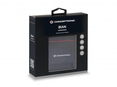 conceptronic - Lector de Tarjetas Conceptronic Tarjetas Inteligentes / DNI Negro