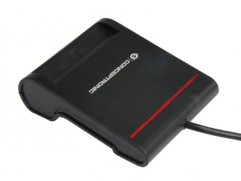 conceptronic - Lector de Tarjetas Conceptronic Tarjetas Inteligentes / DNI Negro