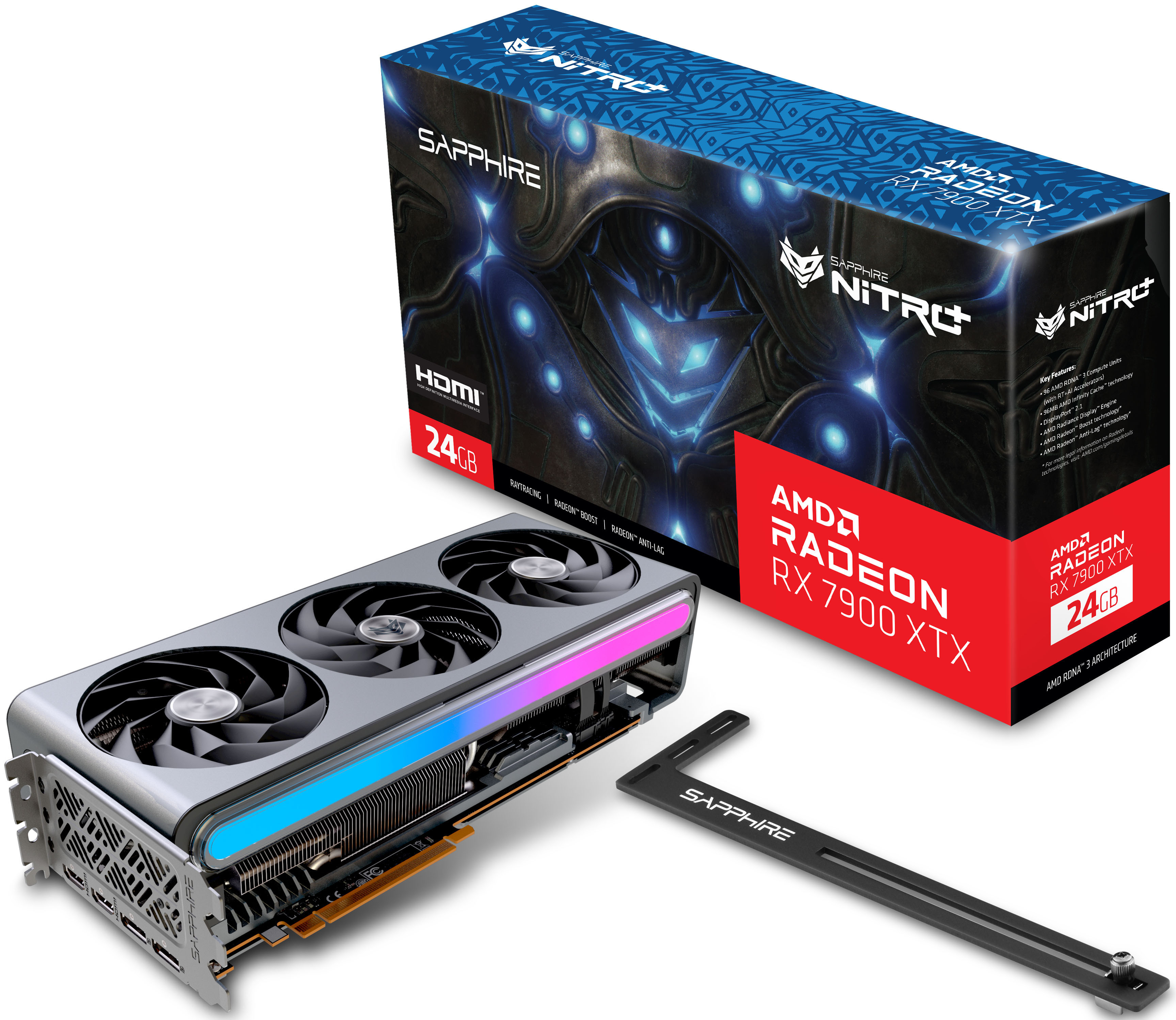 Picture of Picture of Tarjeta Gráfica Sapphire Radeon RX 7900 XTX Nitro+ Vapor-X 24GB GD6