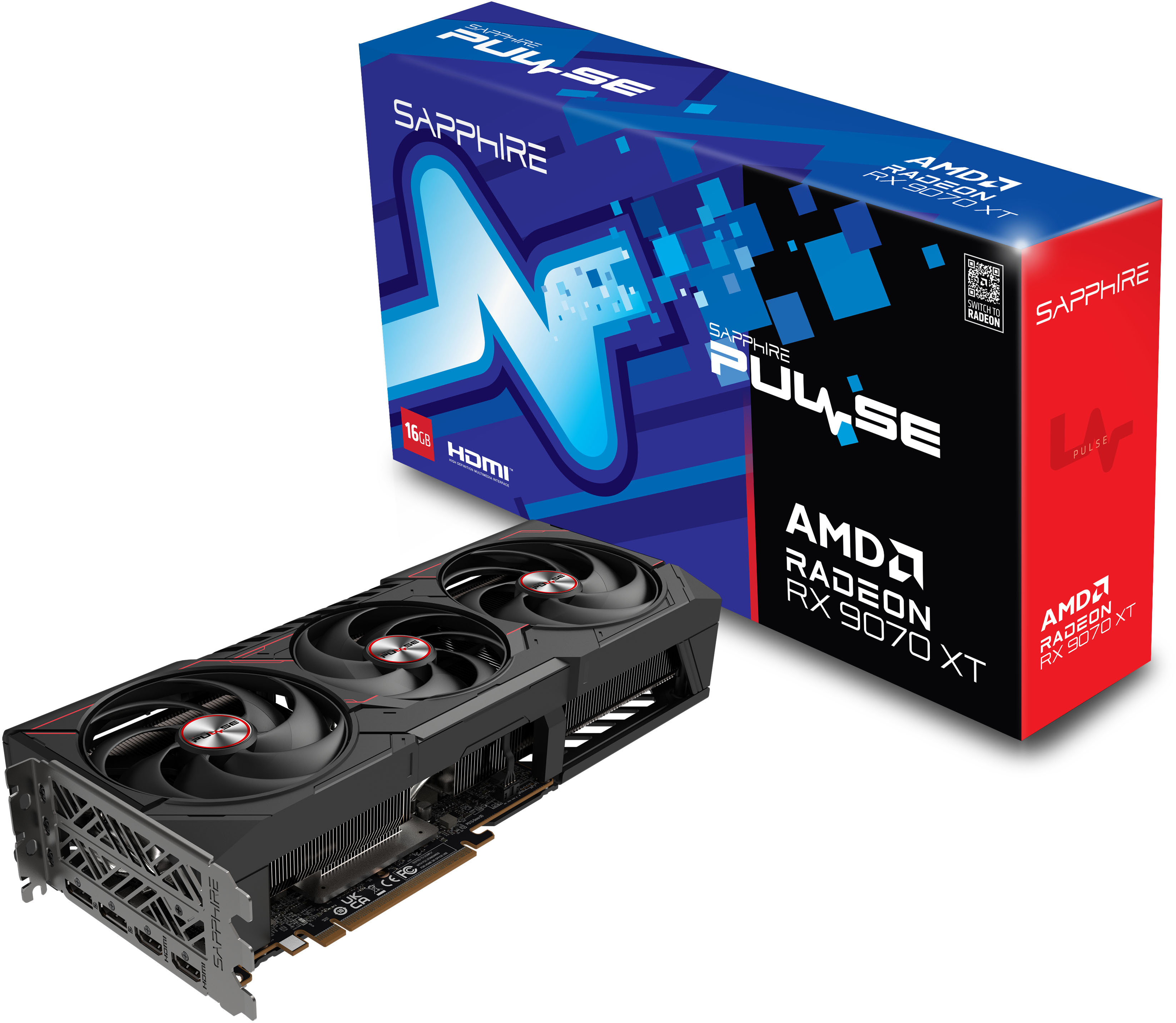Picture of Picture of Tarjeta Gráfica Sapphire Radeon RX 9070 XT Pulse 16GB GDDR6