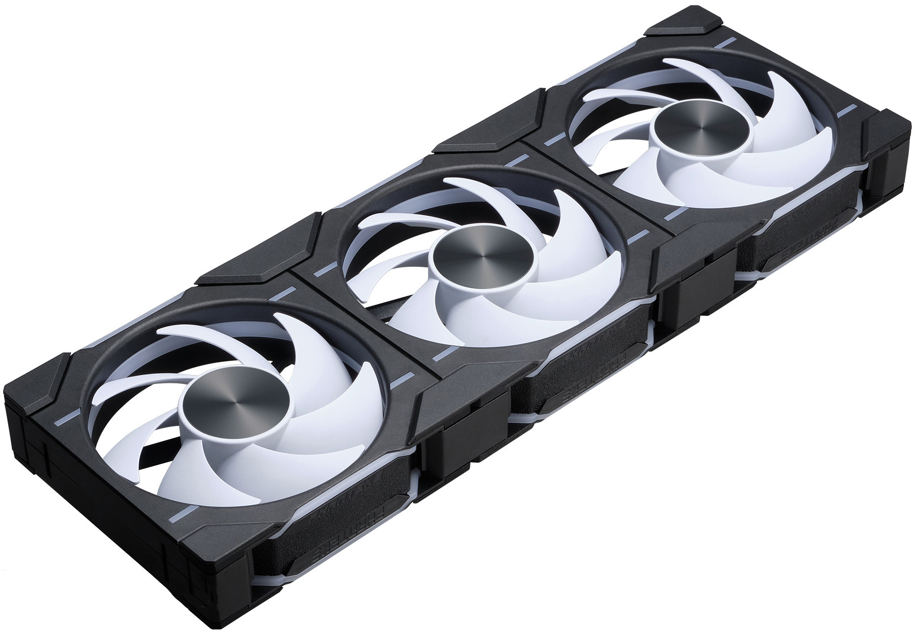 Phanteks - Ventilador Phanteks D30 PWM D-RGB Negro Pack 3 - 120mm