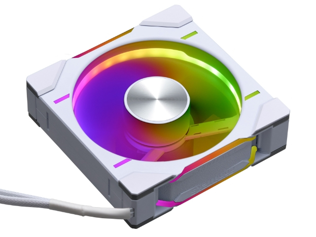 Picture of Picture of Ventilador Phanteks D30 PWM D-RGB Blanco Pack 3 - 120mm