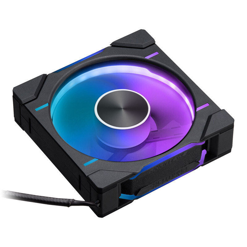 Picture of Picture of Ventilador Phanteks D30 PWM reverse Airflow D-RGB Negro - 120mm
