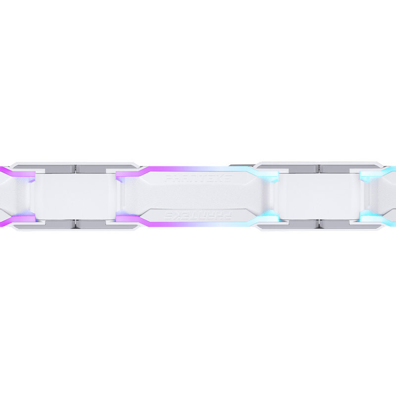 Phanteks - Ventilador Phanteks D30 PWM reverse Airflow D-RGB Blanco - 120mm