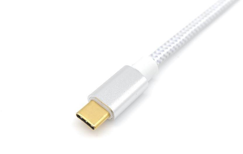 equip - Cable Equip USB 3.2 GEN 2 C > USB-C M/M 0.5M 10G TRANSFER 5A (100W) Blanco