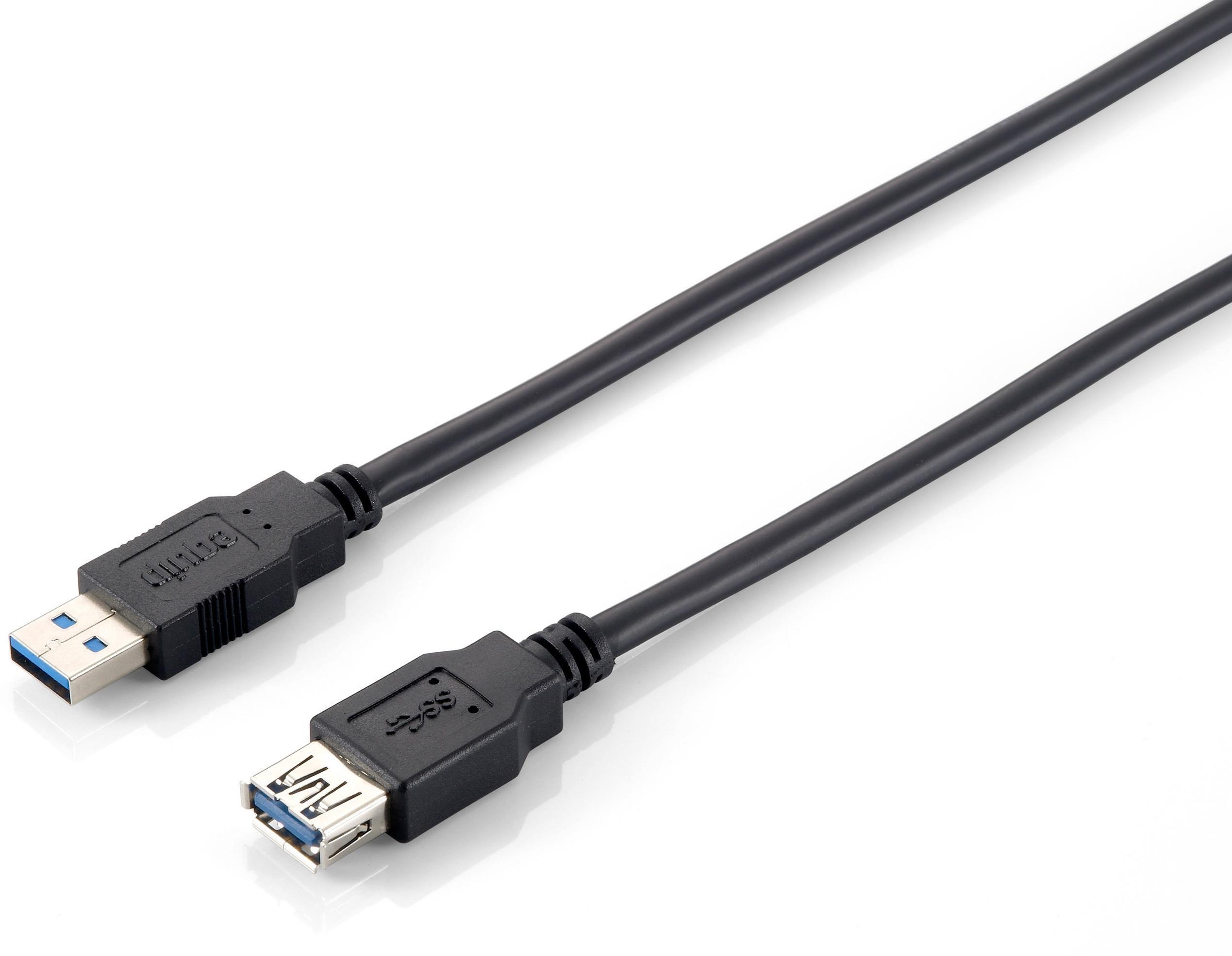 Picture of Picture of Cable Equip Extensor USB 3.0 A > A M/F 3 M - Negro