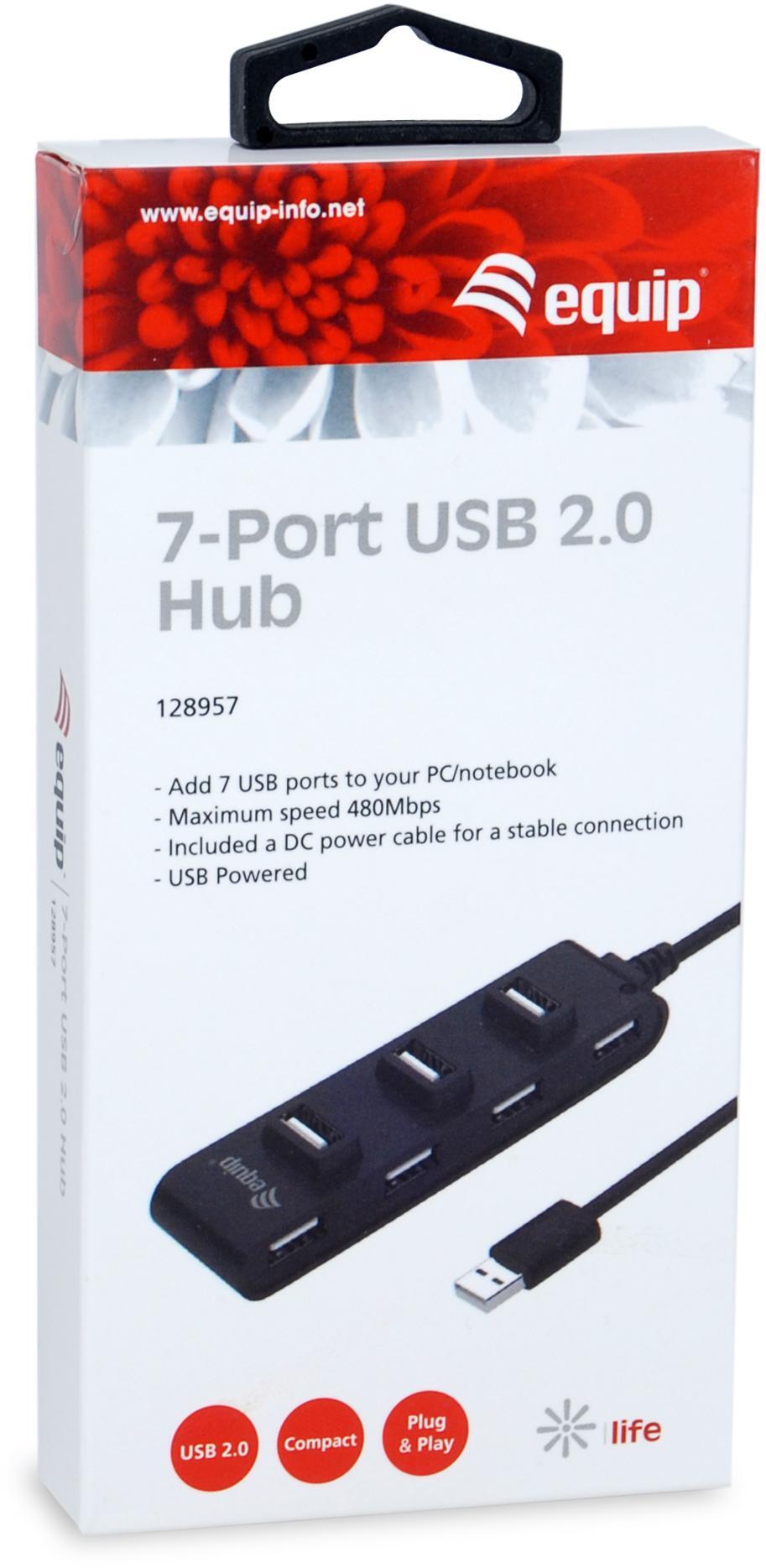equip - Hub Equip 7 Puertas USB 2.0