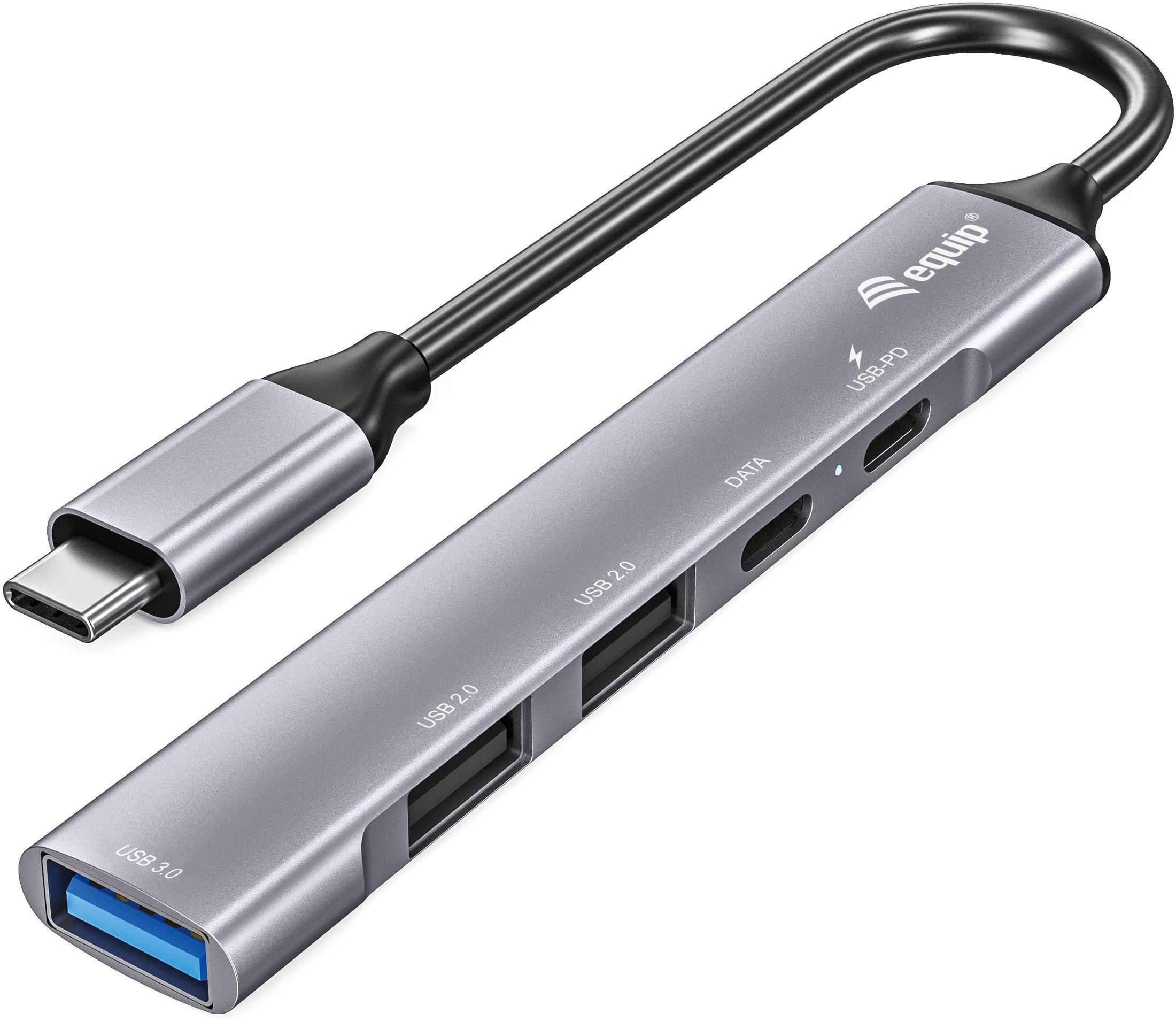 Picture of Picture of HUB Equip USB 3.0/2.0 de 5 puertas com USB-C 100 W USB