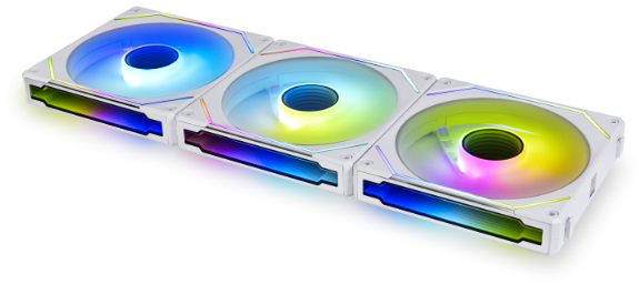 Picture of Picture of Ventilador Lian Li UNI FAN SL120 Infinity RGB Reverse Blade PWM Negro 120mm (Pack 3)