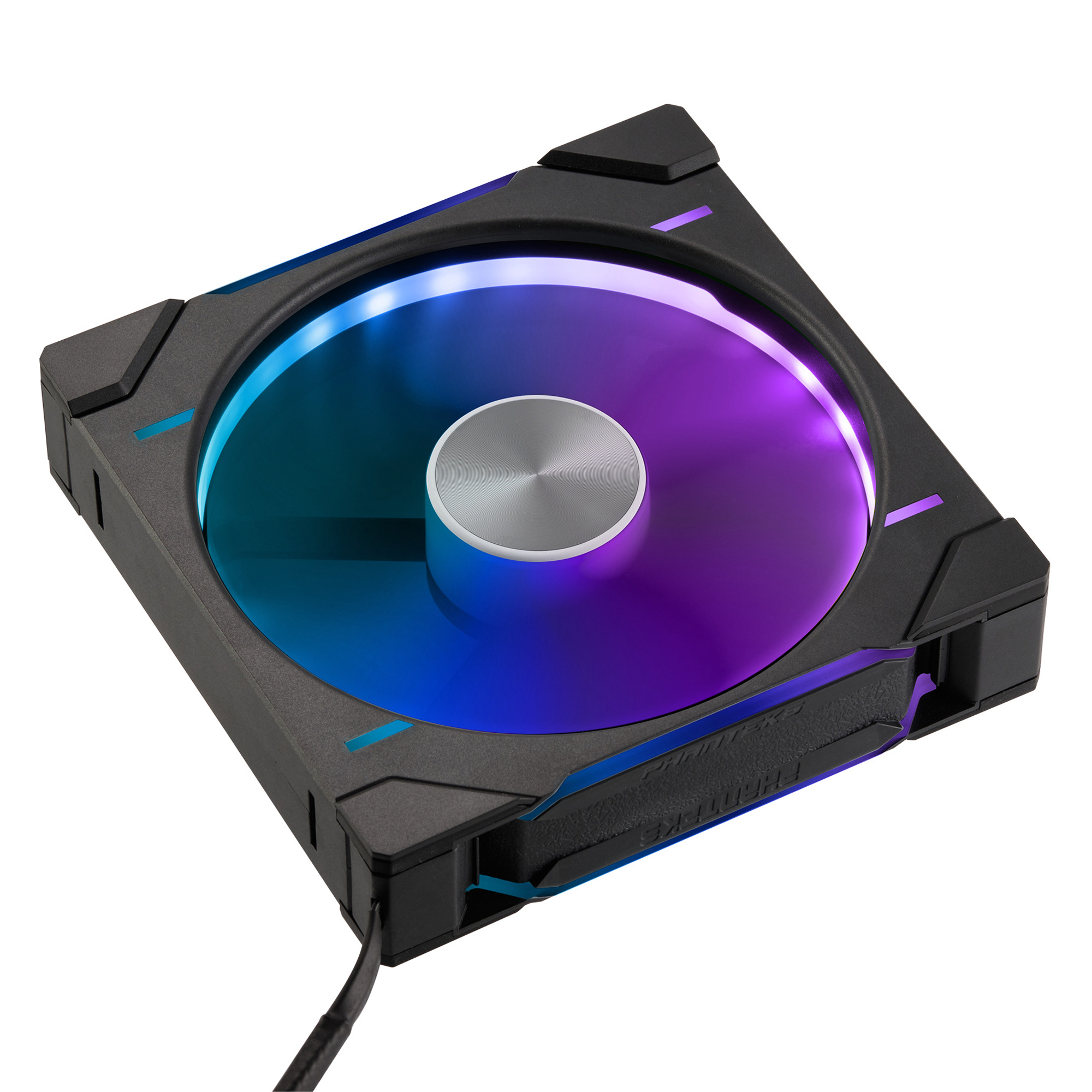 Picture of Picture of Ventilador Phanteks D30 PWM reverse Airflow D-RGB Negro - 140mm