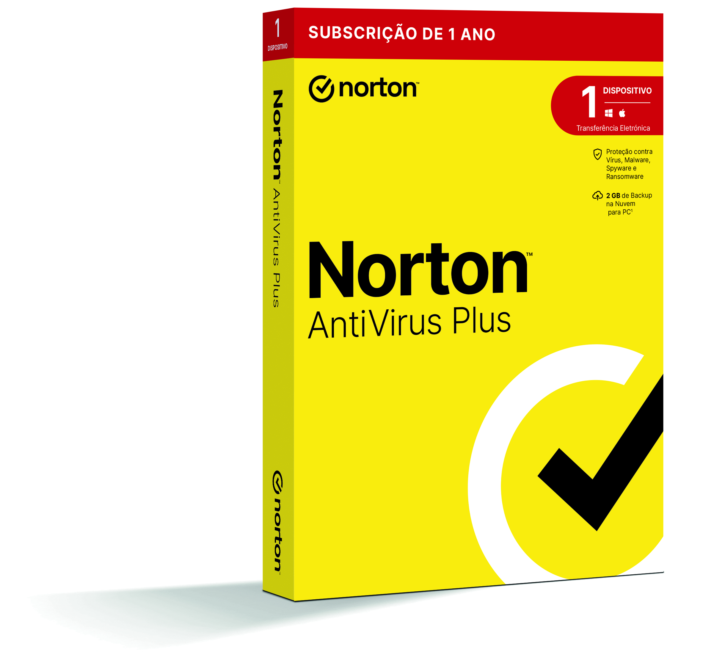 Norton - Norton Antivirus Plus 2GB (1 usuario / 1 dispositivo / 1 año)