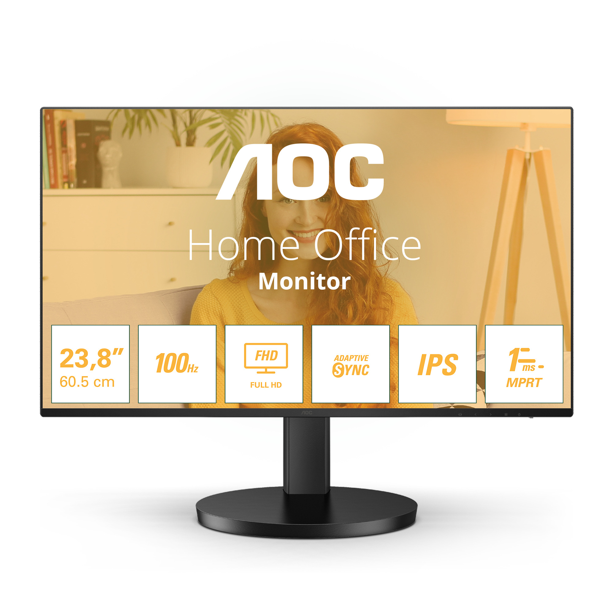 Picture of Picture of Monitor AOC 24"24B3HA2 IPS FHD 100Hz 1ms