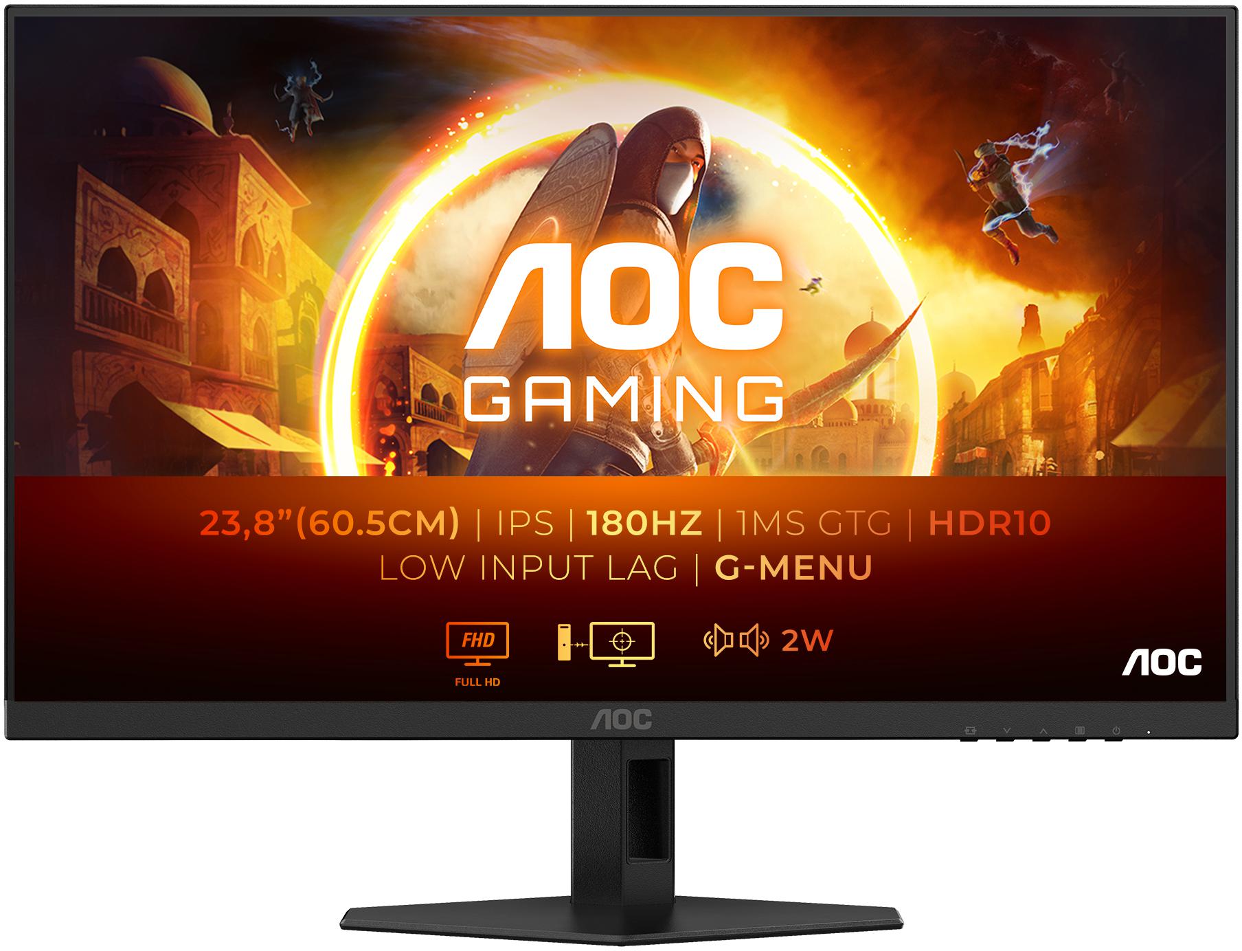 Picture of Picture of Monitor AOC Gaming G4 24" 24G4XE Fast IPS FHD 1ms HDR10 G-SYNC Compatible + Adaptive Sync