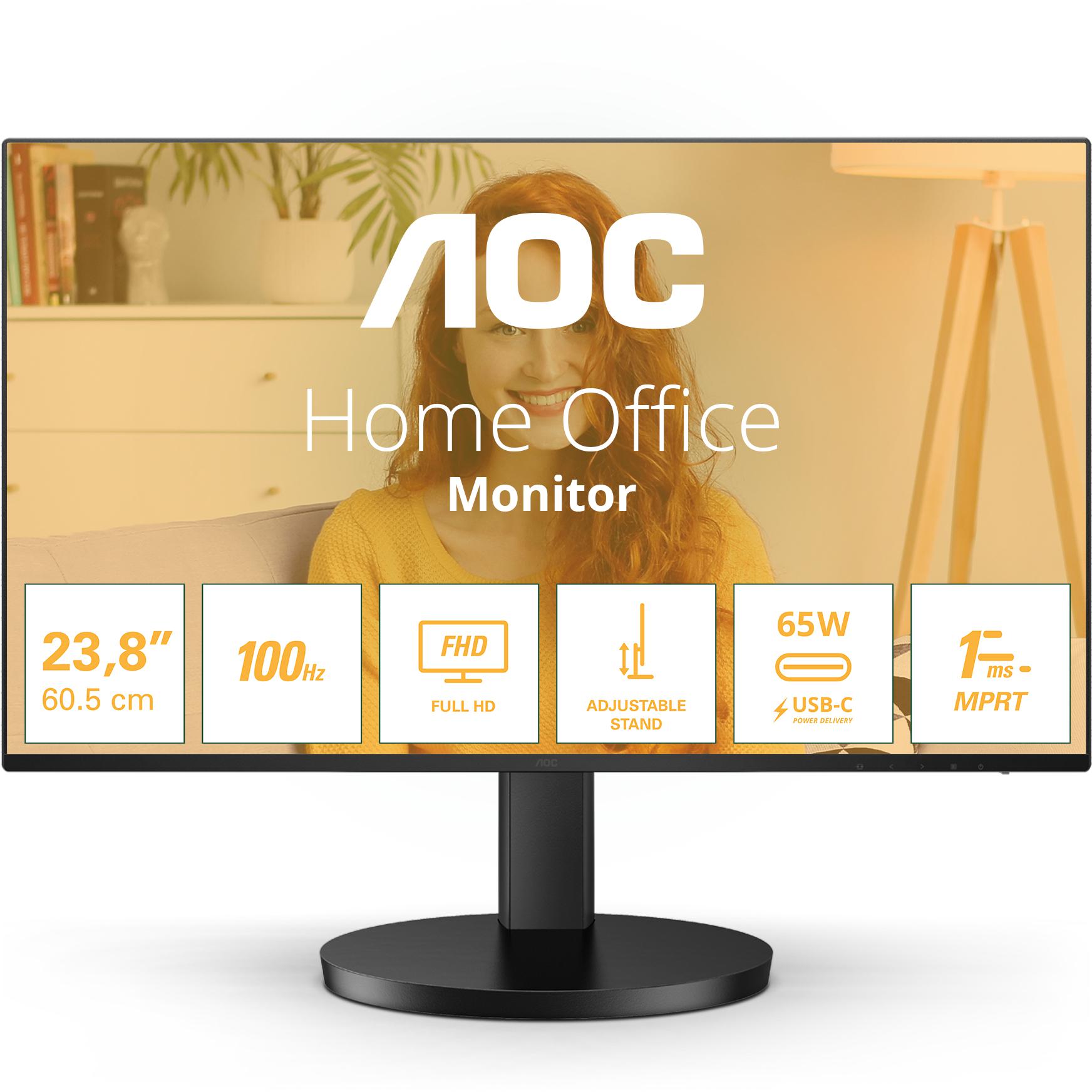 Picture of Picture of Monitor AOC 27" 27B3CF2 IPS FHD 100Hz 1ms USB-C (65W) altavoces integrados