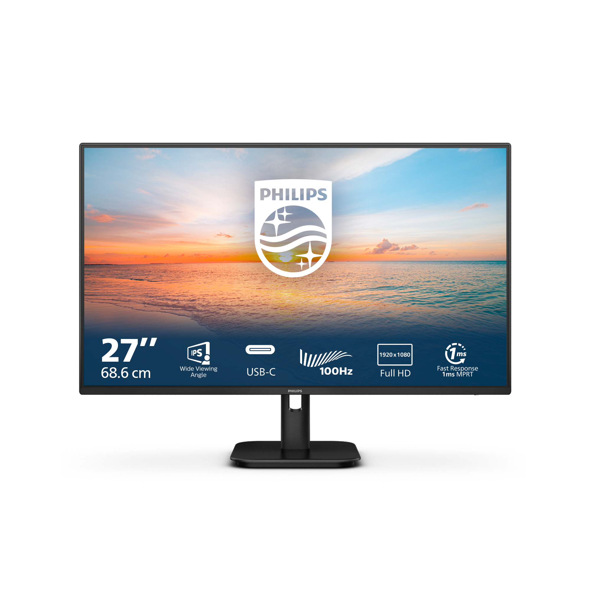 Picture of Picture of Monitor Philips 27" 27E1N1300A IPS FHD 100Hz 1ms Altavoces integrados