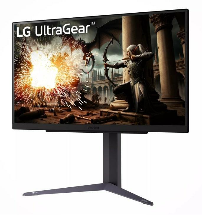 LG - Monitor LG UltraGear 27" 27GS75Q-B IPS QHD 180Hz / 200Hz (OC) 1ms FreeSync / G-Sync Compatible