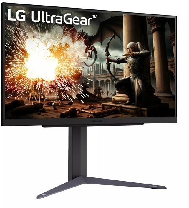 LG - Monitor LG UltraGear 27" 27GS75Q-B IPS QHD 180Hz / 200Hz (OC) 1ms FreeSync / G-Sync Compatible