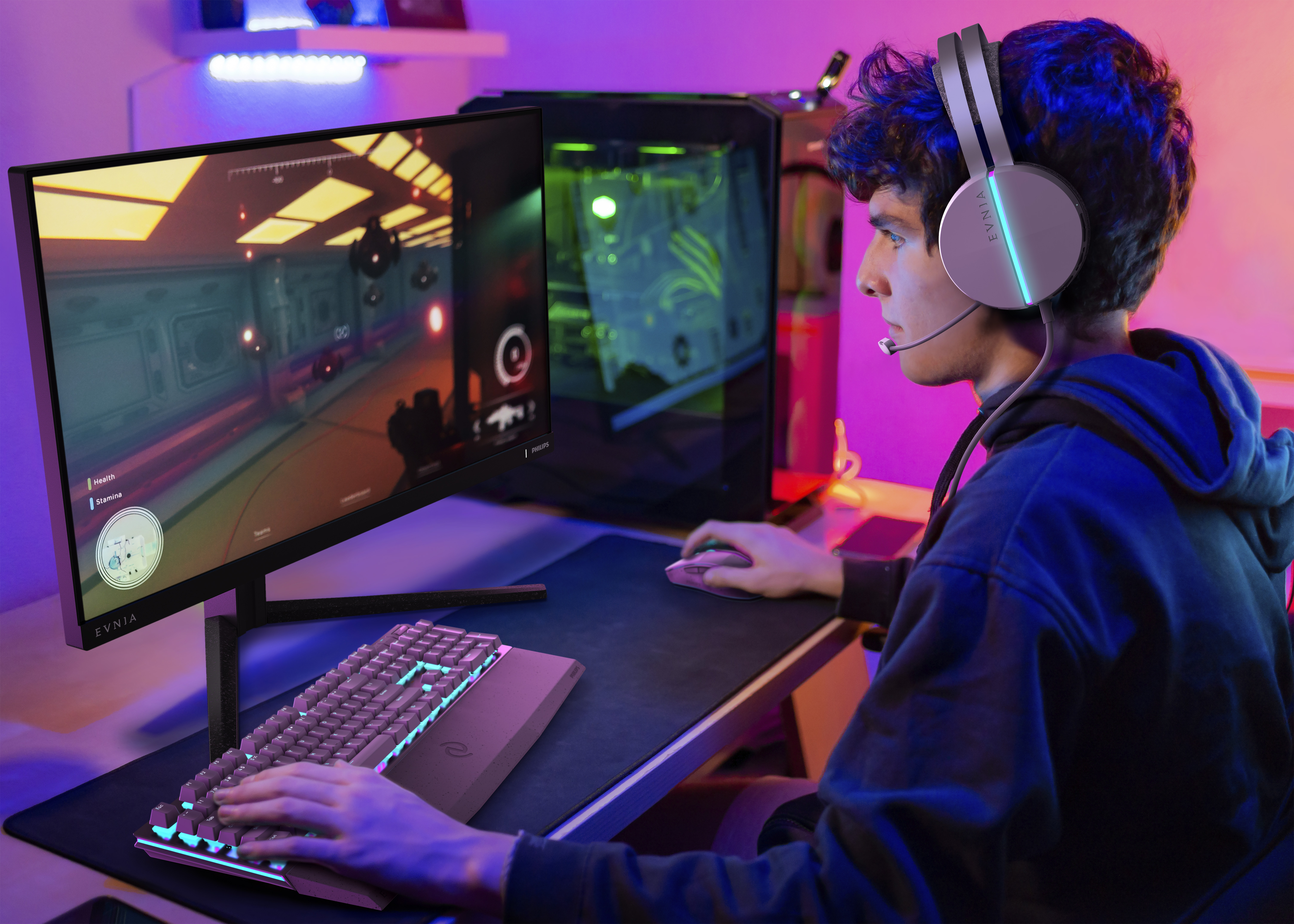 Picture of Picture of Monitor Gaming Philips EVNIA 27" 27M2N3200A IPS FHD 180Hz 0.5ms HDR10 c/Ajuste Alt.