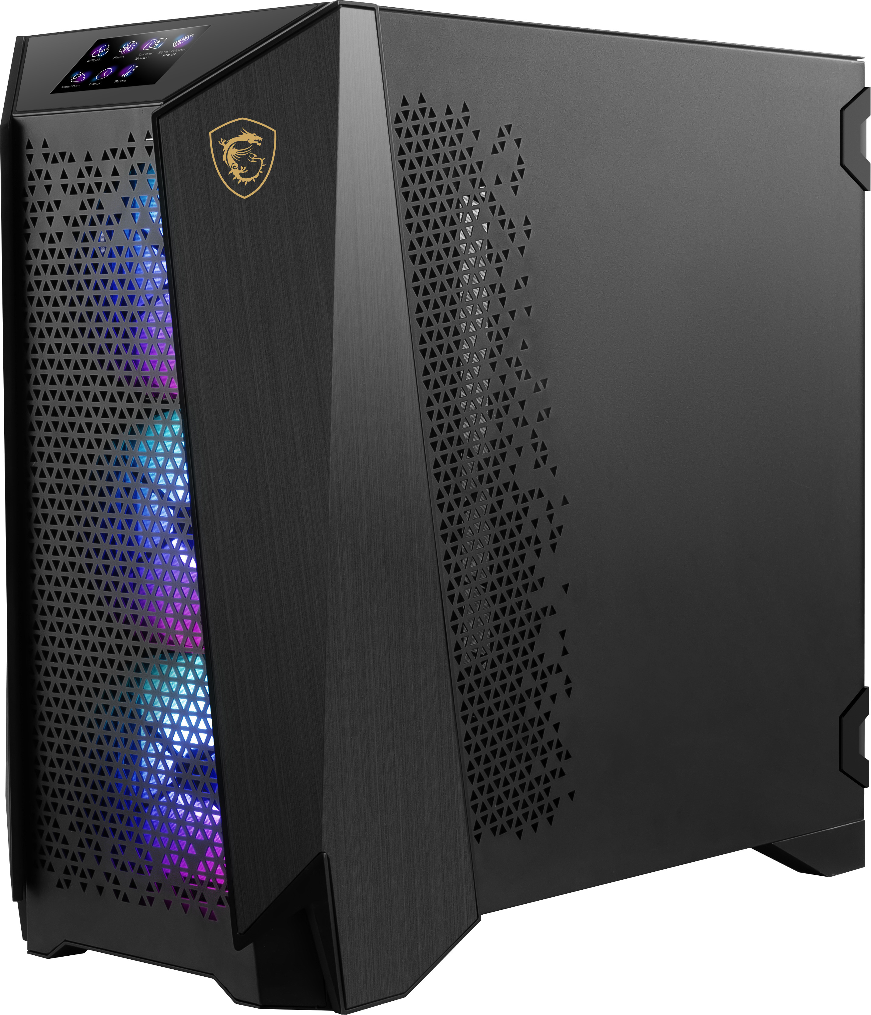 MSI - Torre ATX MSI MEG PPROSPECT 700R ARGB c/ Touch Panel 4.3"Vidro Temperado