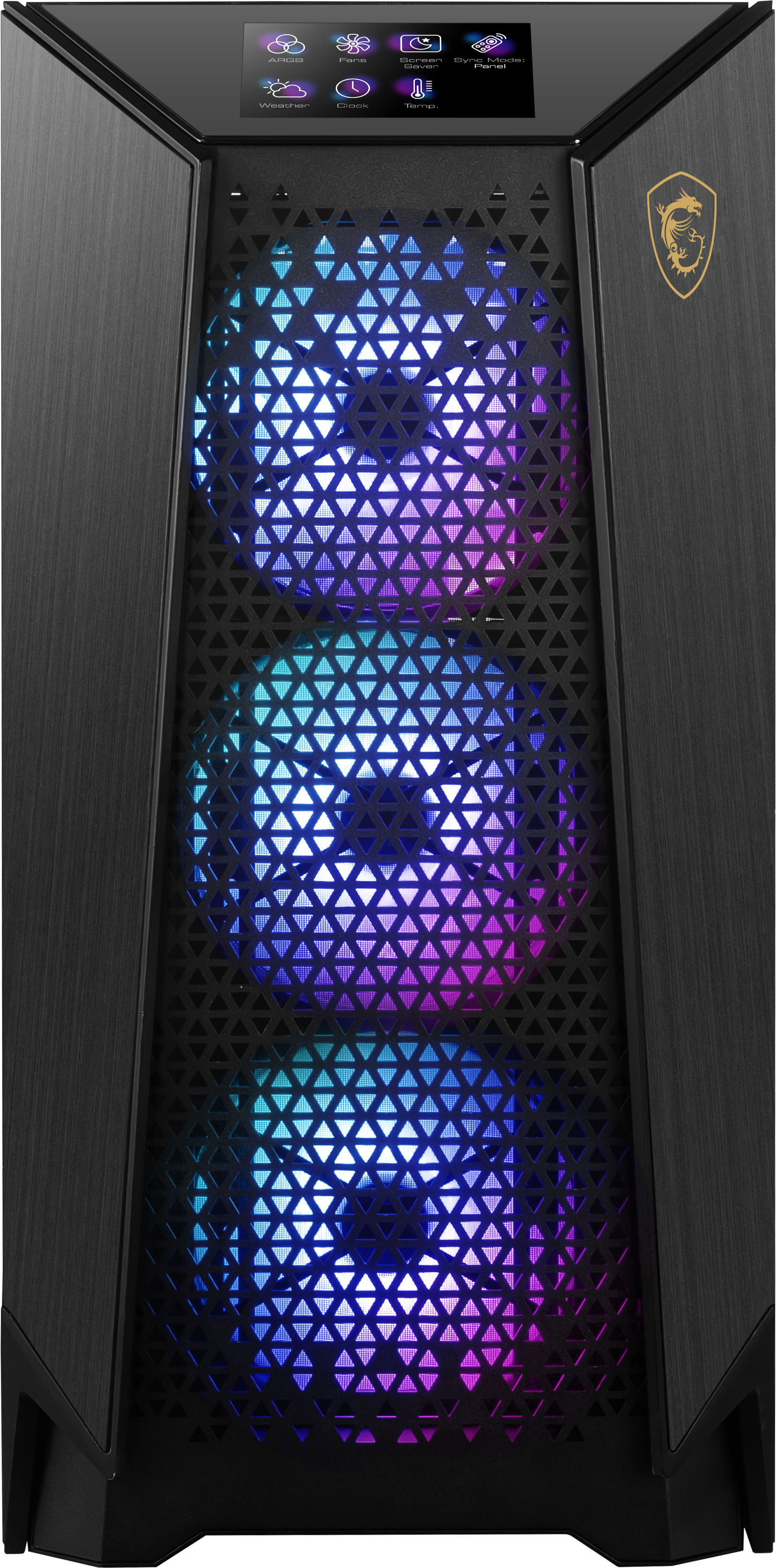 MSI - Torre ATX MSI MEG PPROSPECT 700R ARGB c/ Touch Panel 4.3"Vidro Temperado