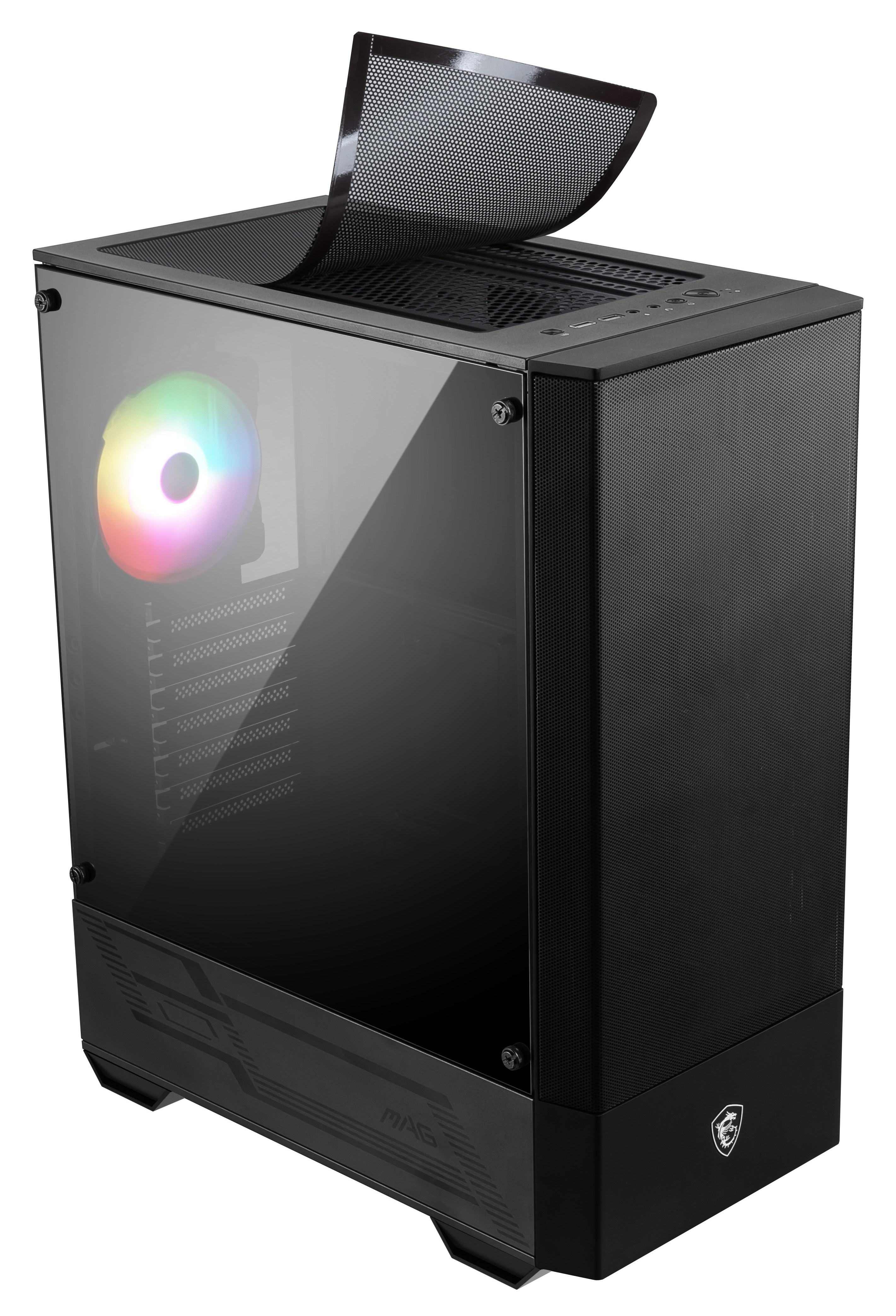 MSI - Torre ATX MSI MAG Forge 112R Cristal Templado Negro