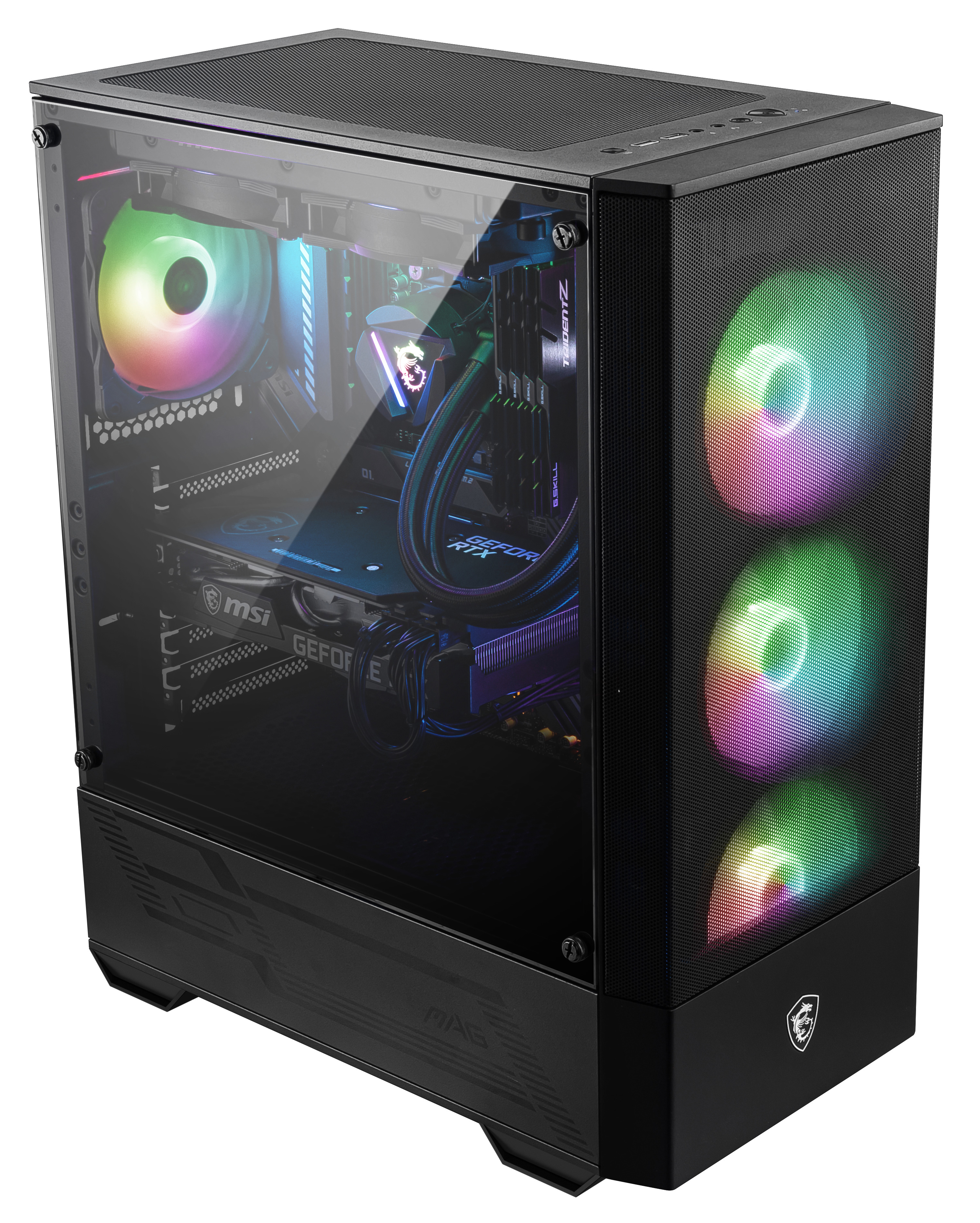 Picture of Picture of Torre ATX MSI MAG Forge 112R Cristal Templado Negro