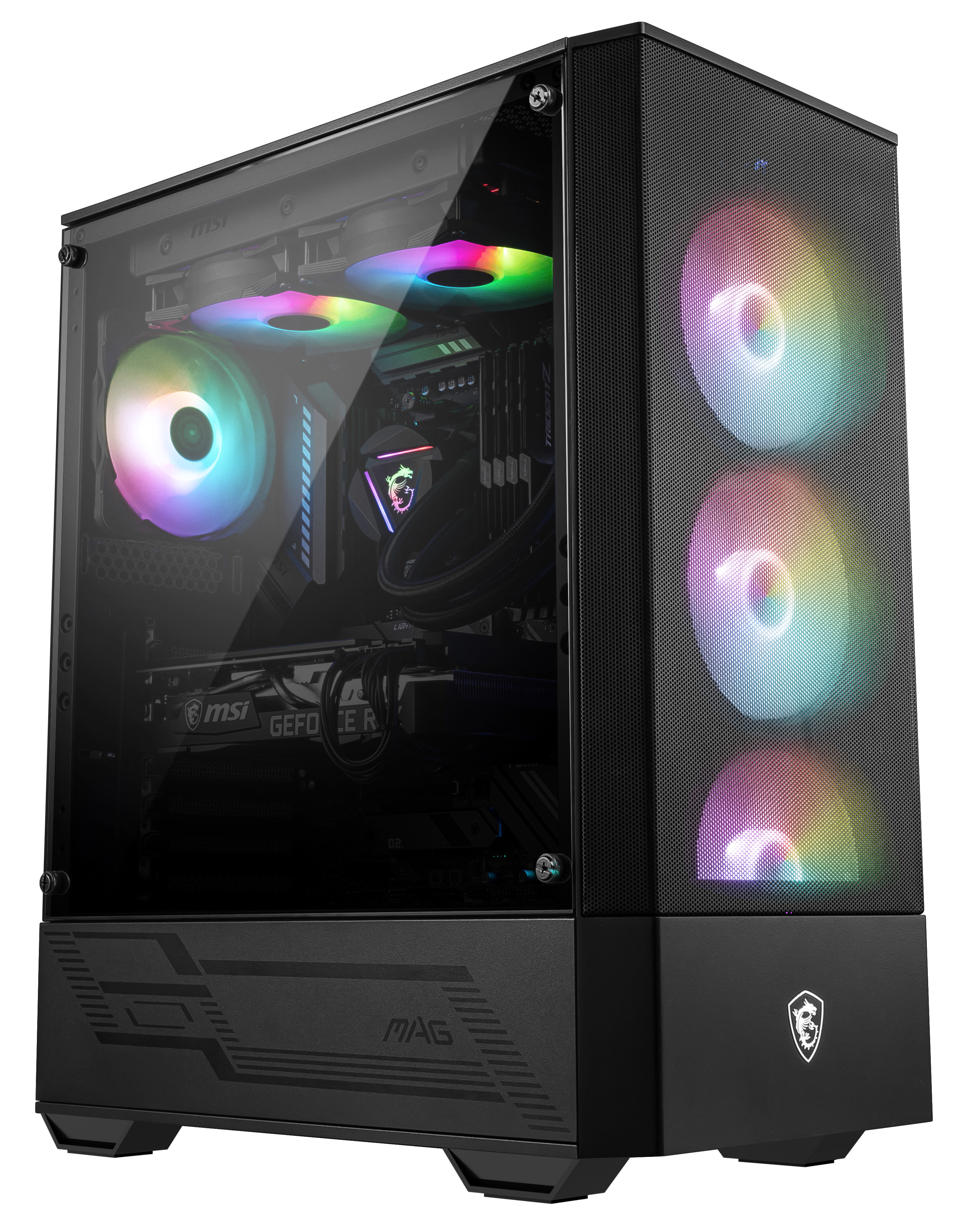 Picture of Picture of Torre ATX MSI MAG Forge 112R Cristal Templado Negro