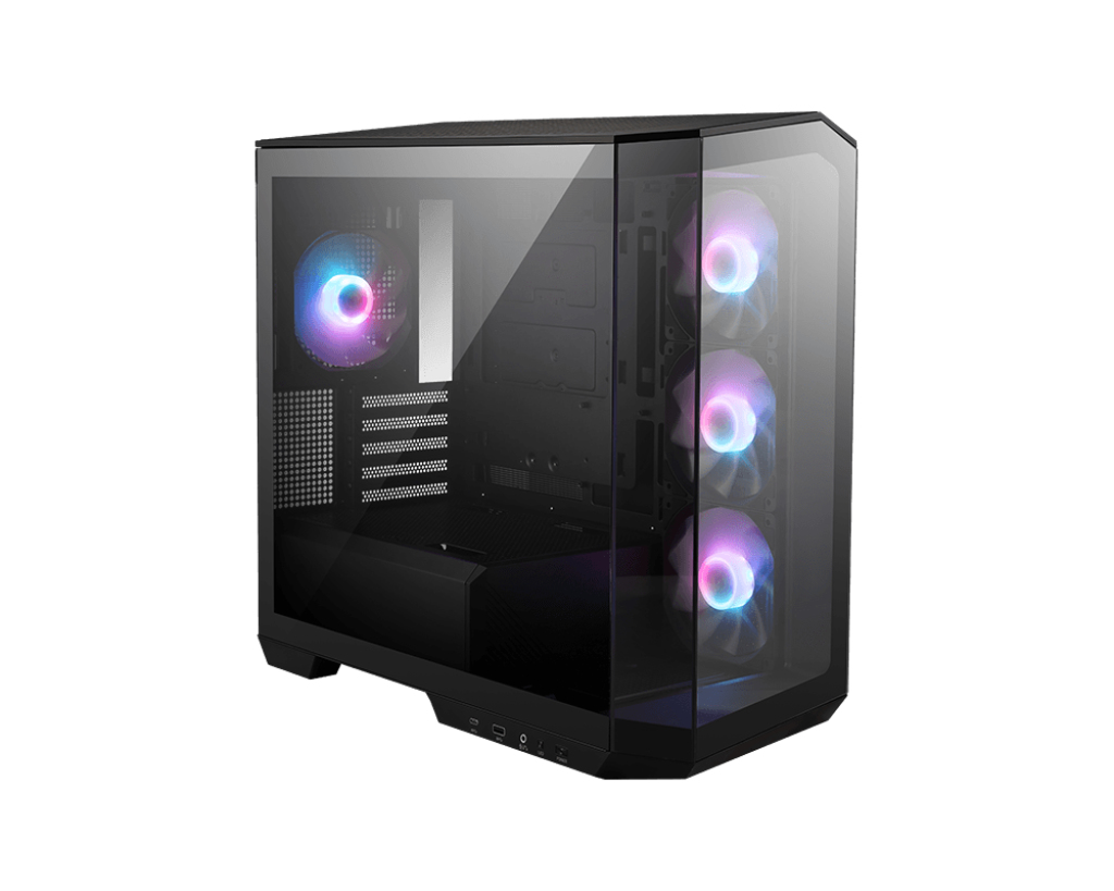 Picture of Picture of Torre Micro-ATX MSI MAG PANO M100R PZ Vidro Temperada Negra