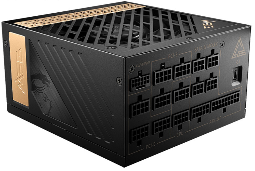 Picture of Picture of Fuente Alimentación Modular MSI MEG A1300P PCIE5 1300W 80+ Platinum