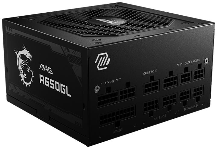 MSI - Fuente Alimentación Modular MSI MAG A650GL 650W 80+Gold