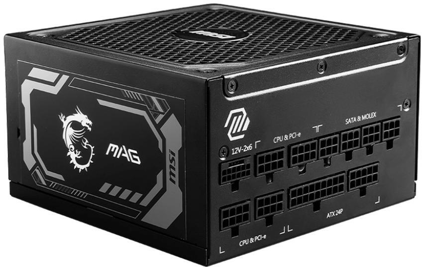Picture of Picture of Fuente Alimentación Modular MSI MAG A1250GL 1250W 80+ Gold PCIE 5.1