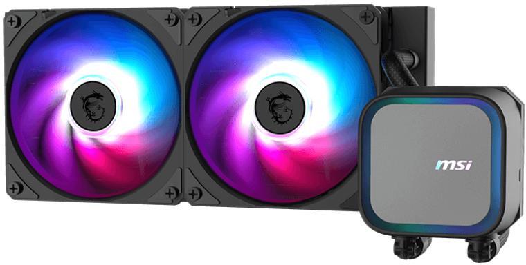Picture of Picture of Refrigeración Liquida CPU MSI MAG CORELIQUID A13 240mm ARGB Negro