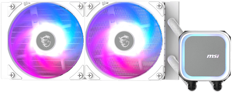 Picture of Picture of Refrigeración Liquida CPU MSI MAG CORELIQUID A13 240mm ARGB Blanco
