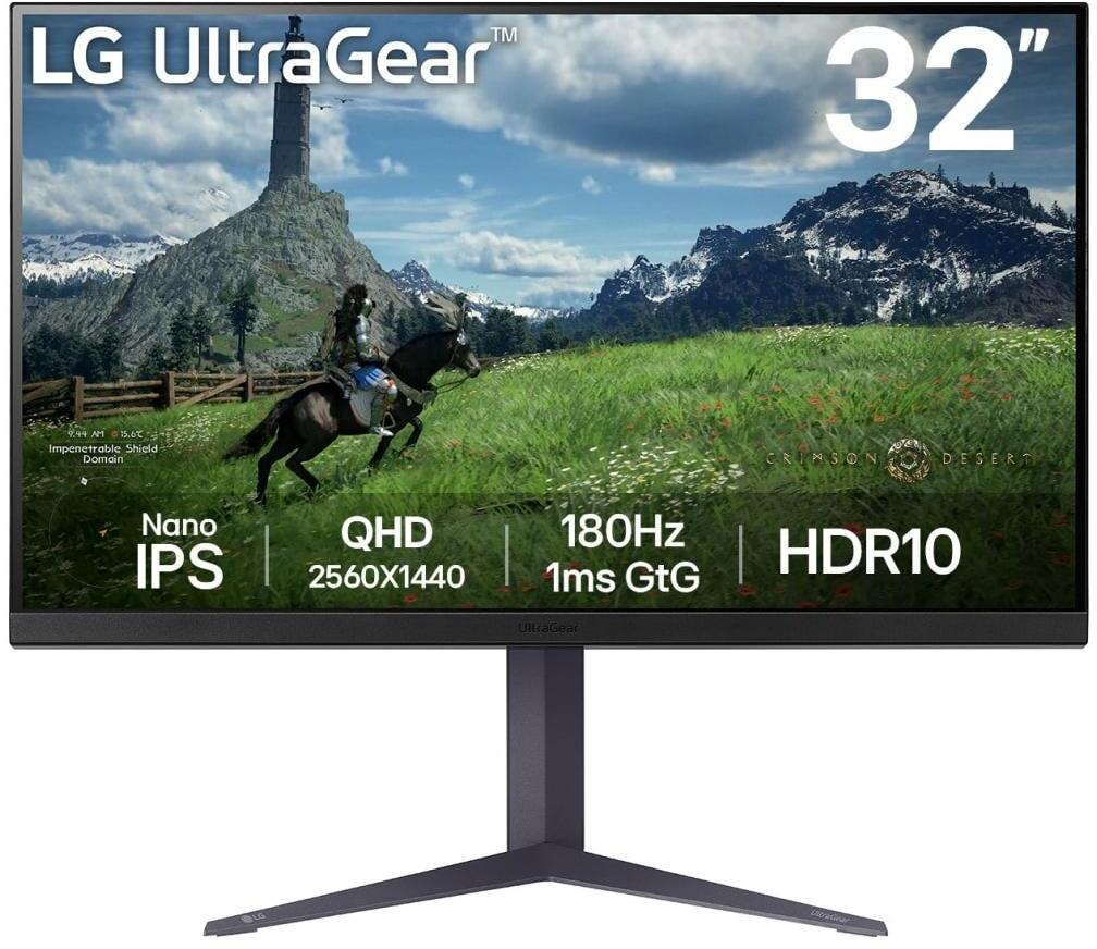 Picture of Picture of Monitor Gaming LG UltraGear 32" 32GS85Q-B Nano IPS QHD 180Hz (O/C 200Hz) 1ms