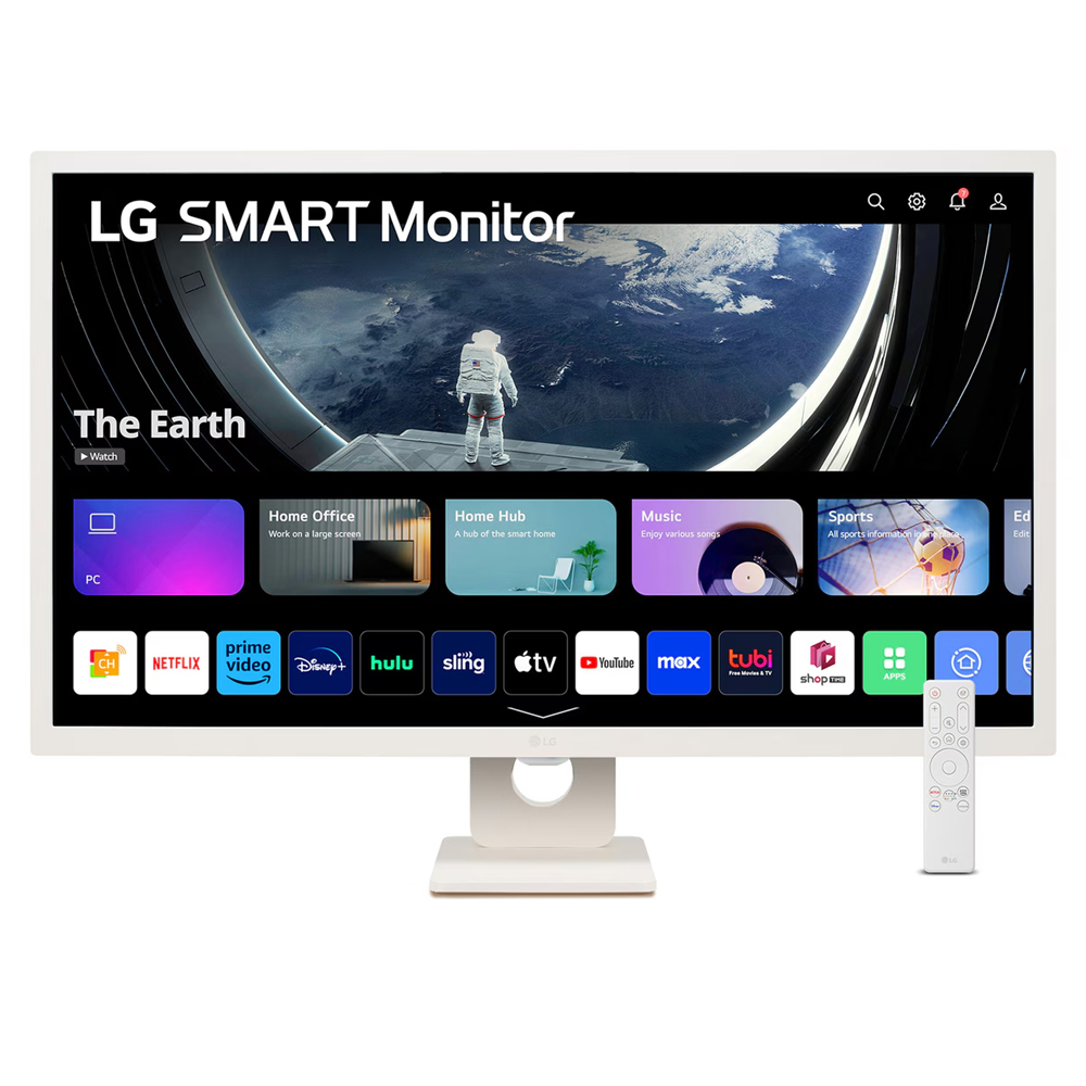 Picture of Picture of Monitor LG 32" 32SR50F-W IPS FHD Smart Monitor - Blanco